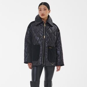 Barbour Premium Woodall Quilted Zip Up Jacket